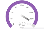 Speedtest für Gigabit Internet Anschluss - Bandbreite hier messen